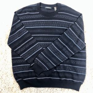 Vintage Segreto textured lightweight pullover XXL